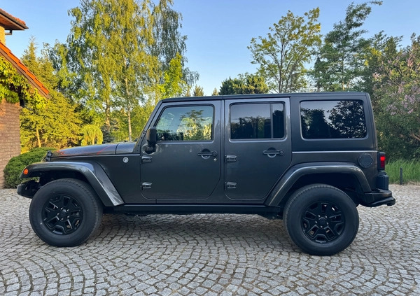 Jeep Wrangler cena 132000 przebieg: 160251, rok produkcji 2016 z Piaski małe 562